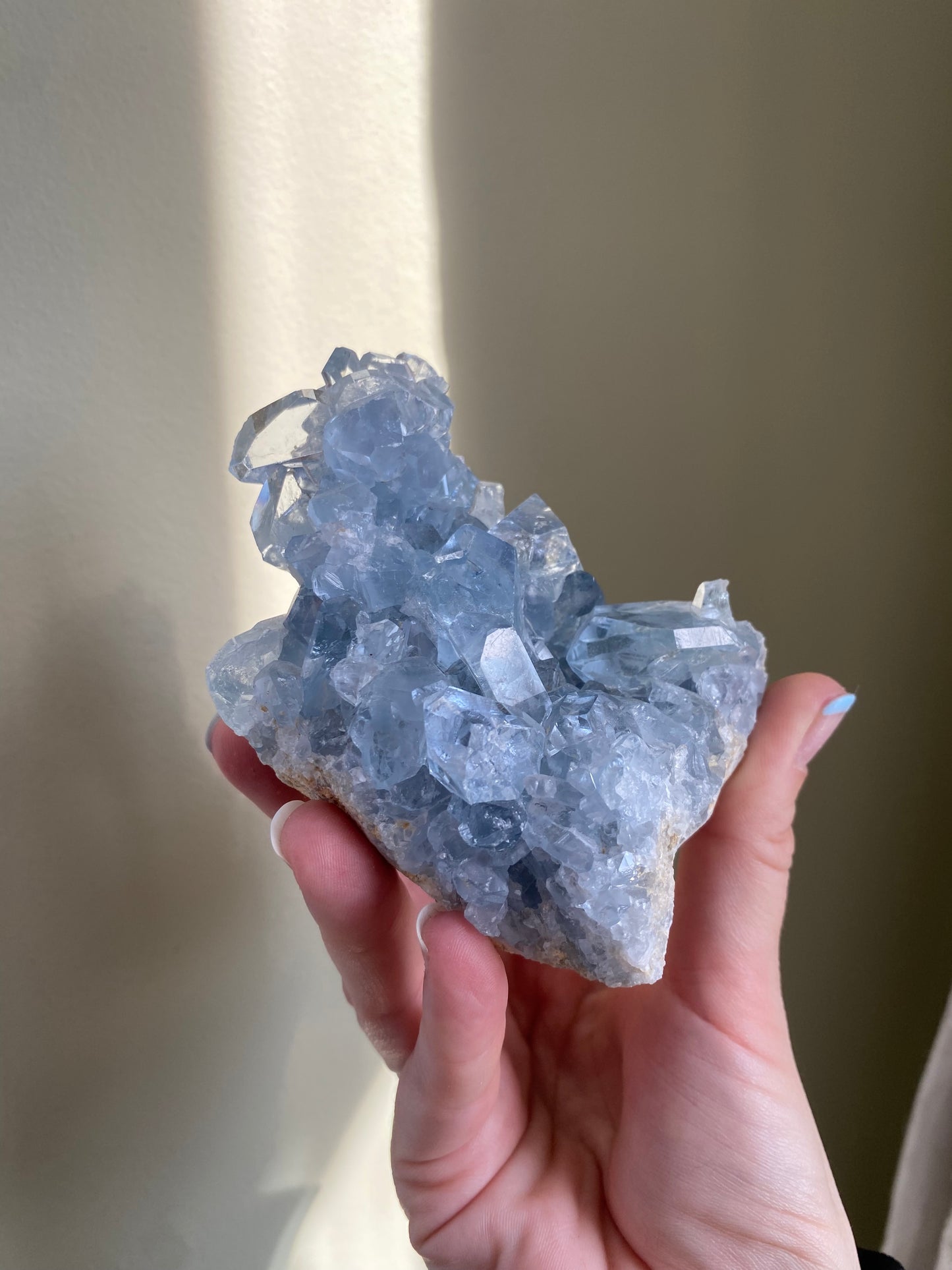 Angelic Celestite Cluster
