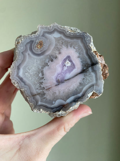 Purple Laguna Agate