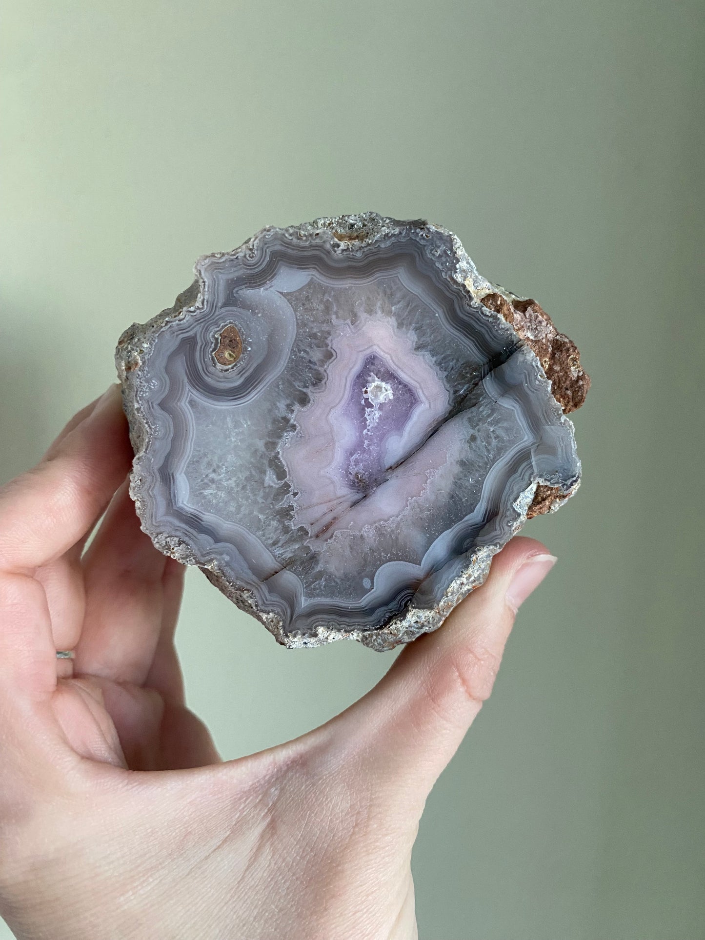 Purple Laguna Agate