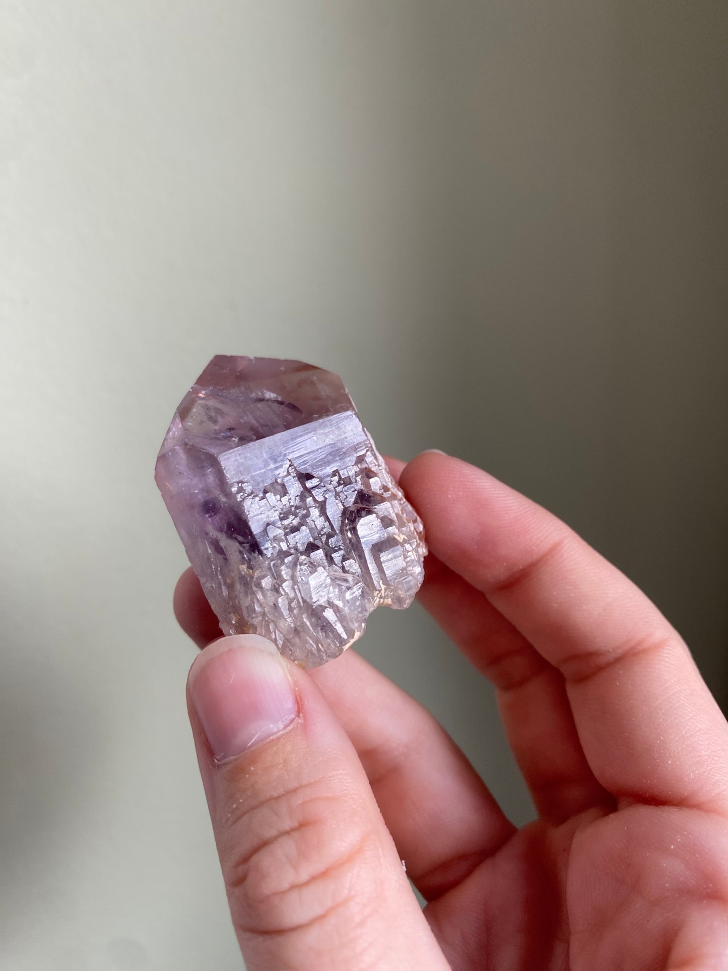 Rose Kissed Amethyst w/ Record Keepers