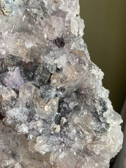 Large Purple and Blue Flowering Amethyst