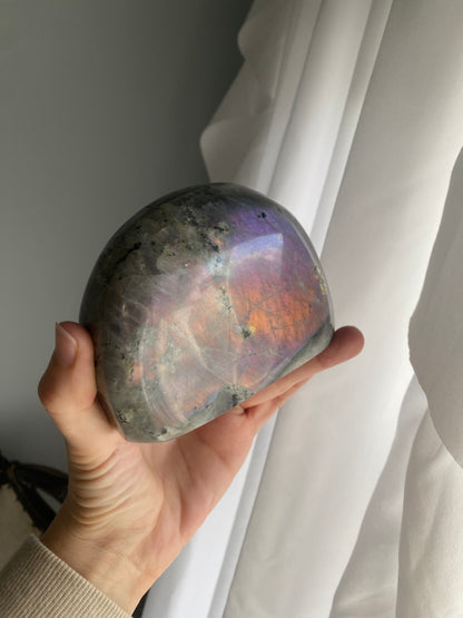 Purple/Pink/Orange Labradorite Freeform