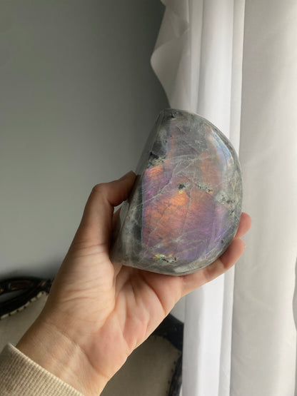 Purple/Pink/Orange Labradorite Freeform