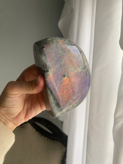 Purple/Pink/Orange Labradorite Freeform