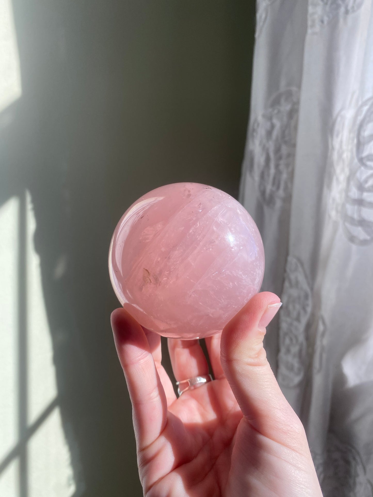 Rose Quartz Sphere