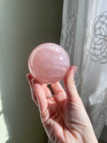 Rose Quartz Sphere