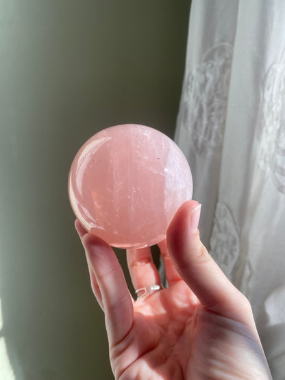 Rose Quartz Sphere