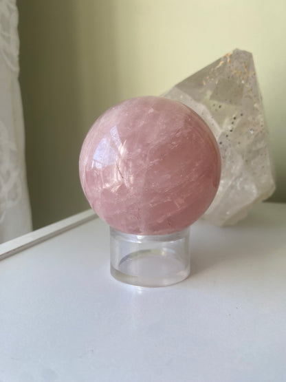 Rose Quartz Sphere