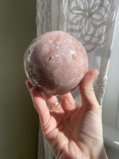 Pink Amethyst Sphere