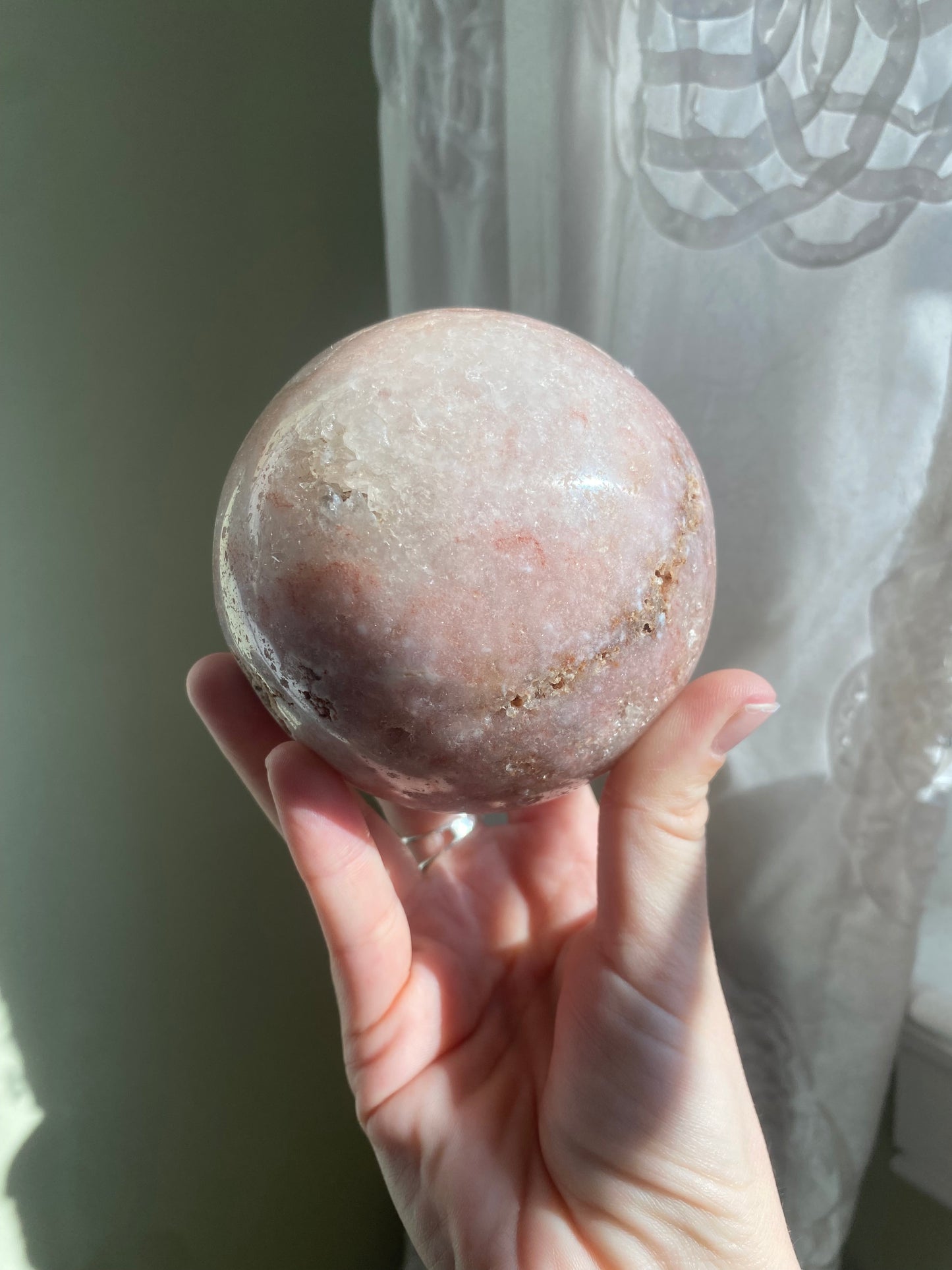 Pink Amethyst Sphere