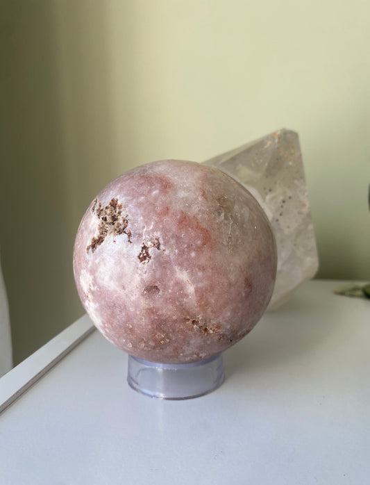 Pink Amethyst Sphere