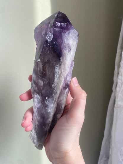 Large Amethyst Root Wand