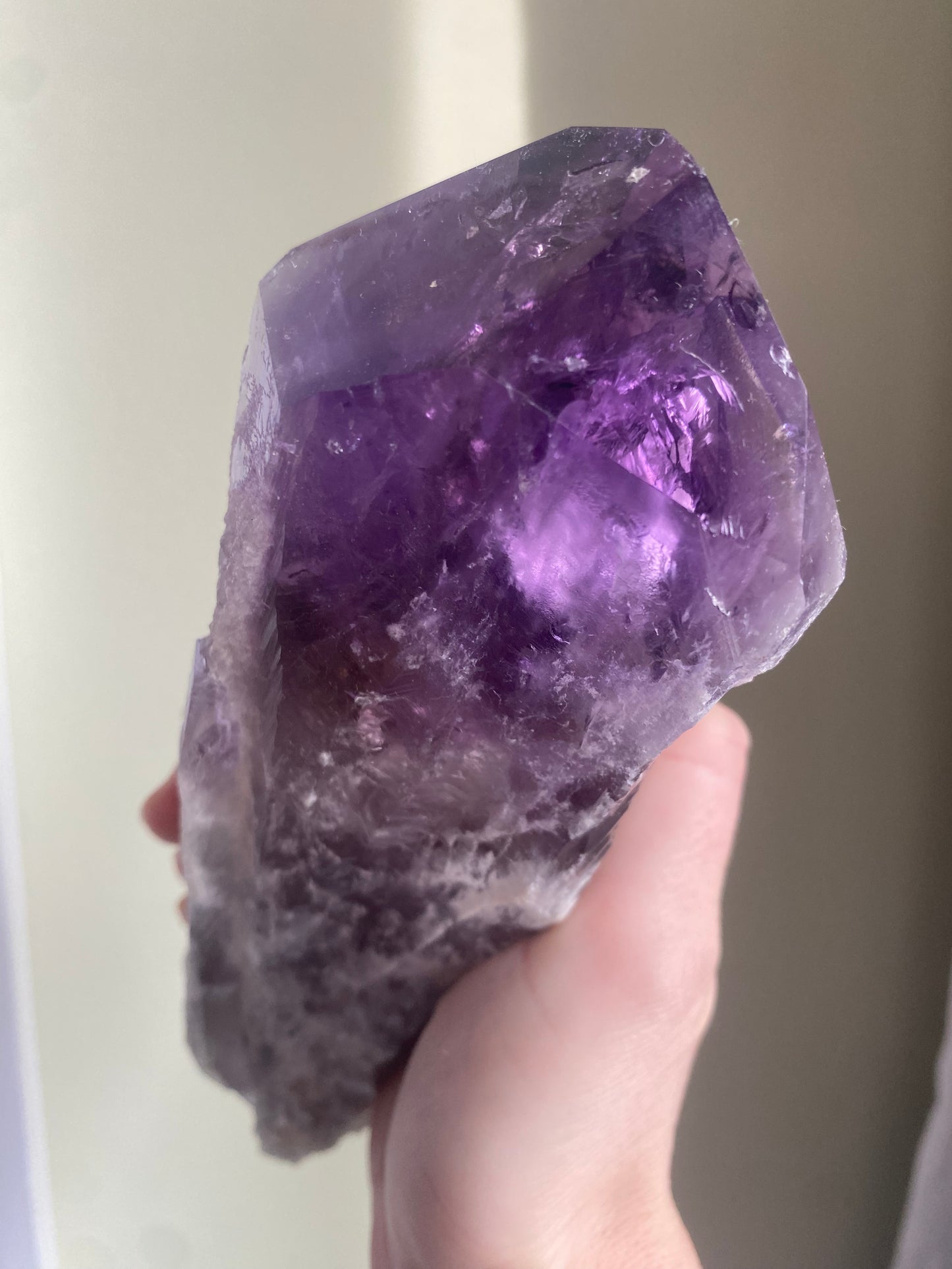 Large Amethyst Root Wand