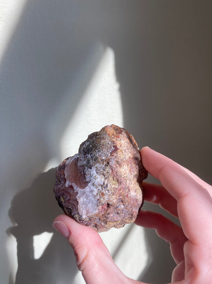 Mauve Pink Laguna Agate