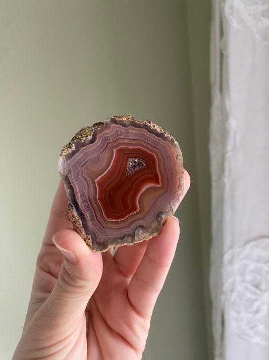 Coyamito Agate w/ Druze