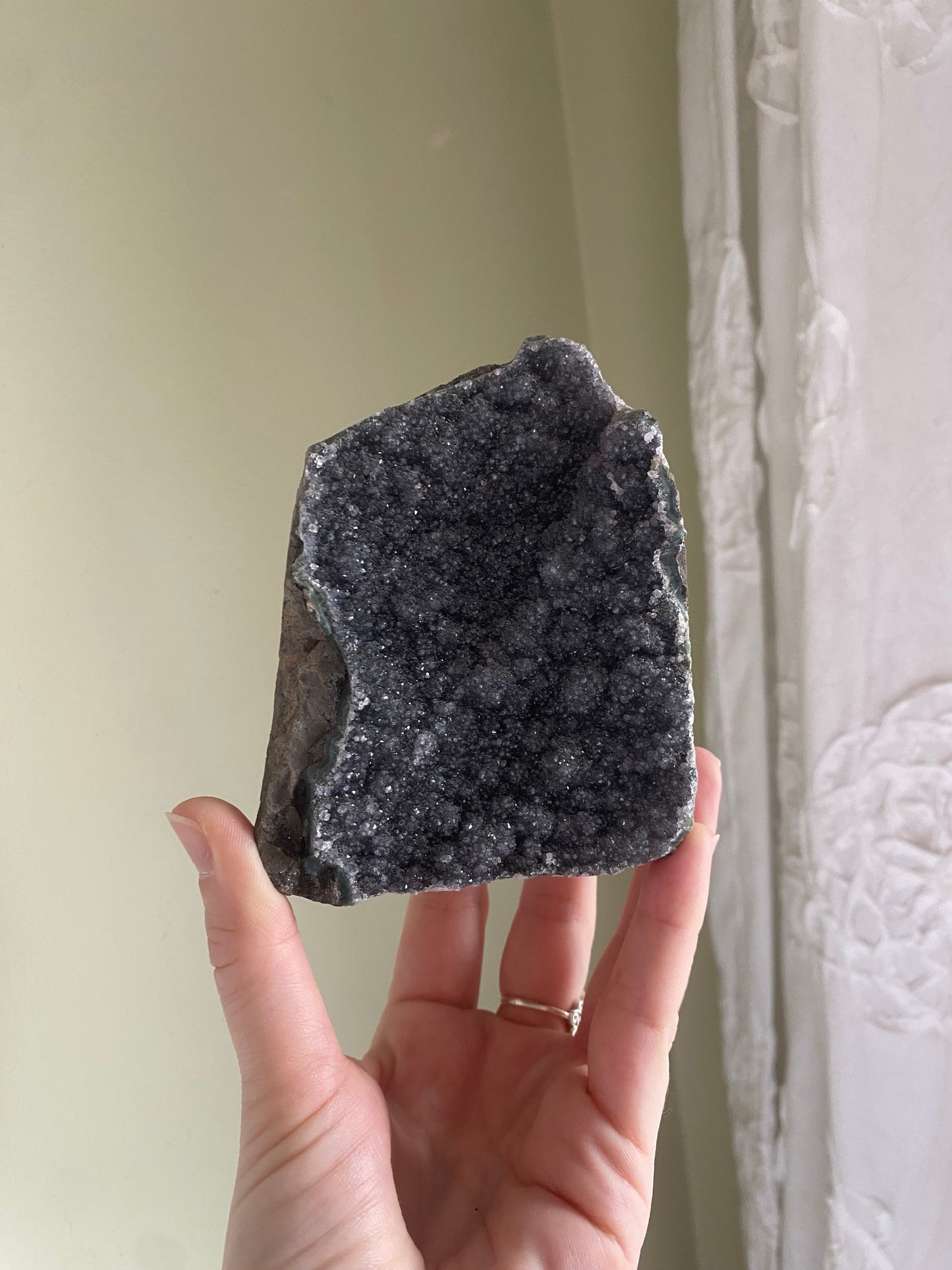 Black Amethyst Cut Base - A