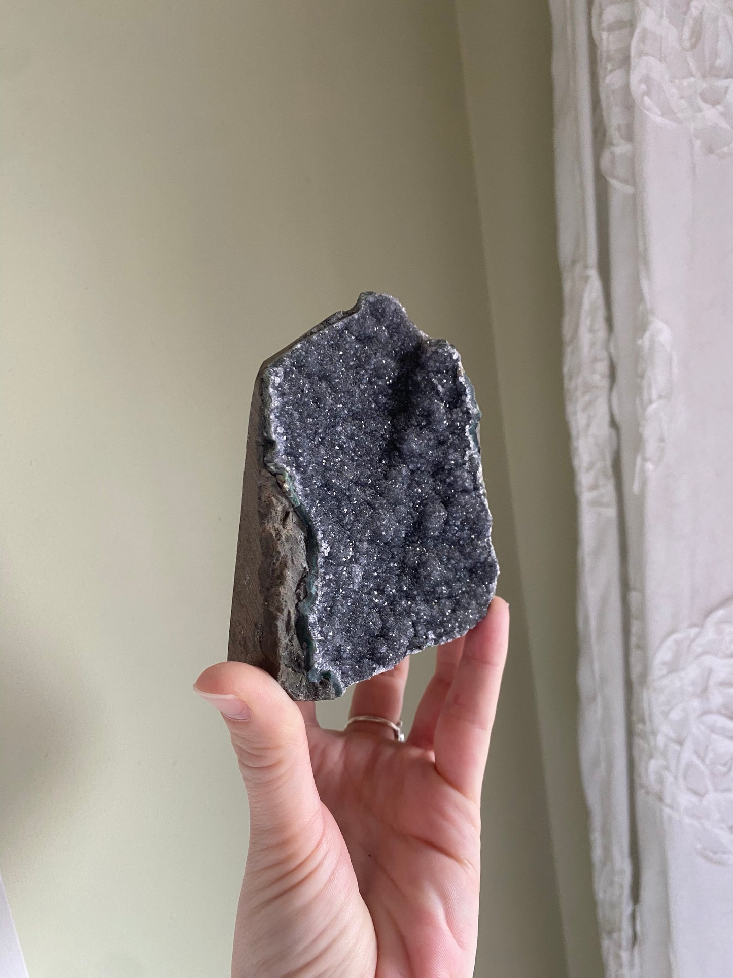 Black Amethyst Cut Base - A