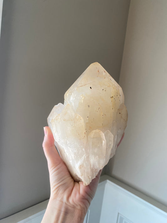 XL Limonite in Quartz