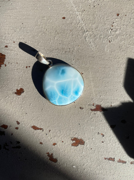 AAA Larimar Pendant