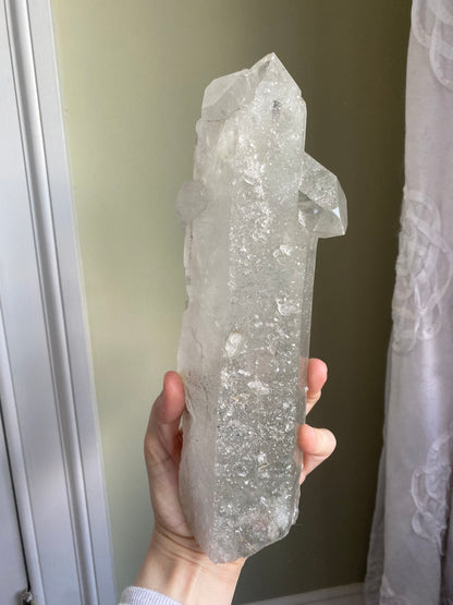 Huge Chlorite in Quartz Point