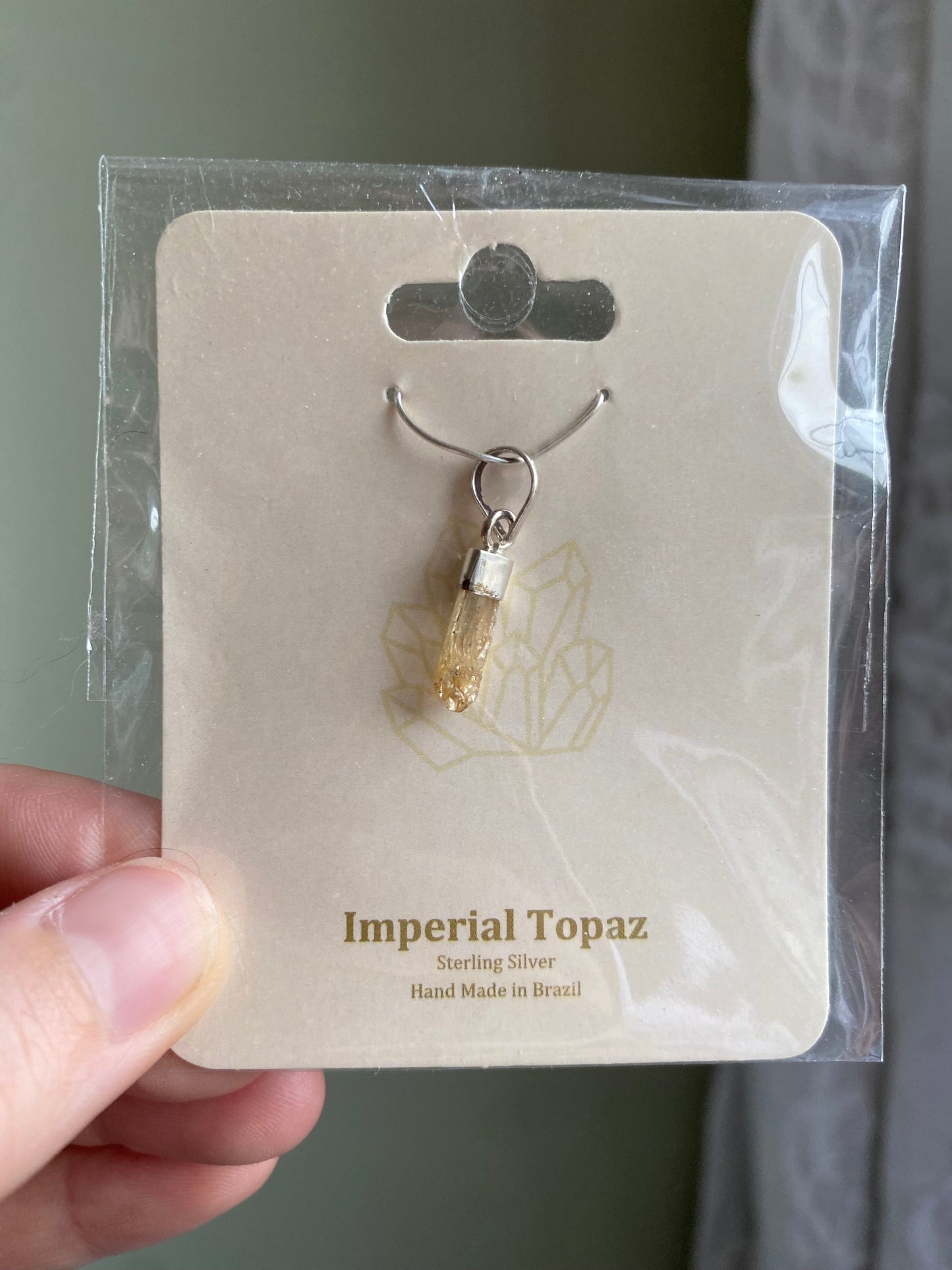 Imperial Topaz Pendant