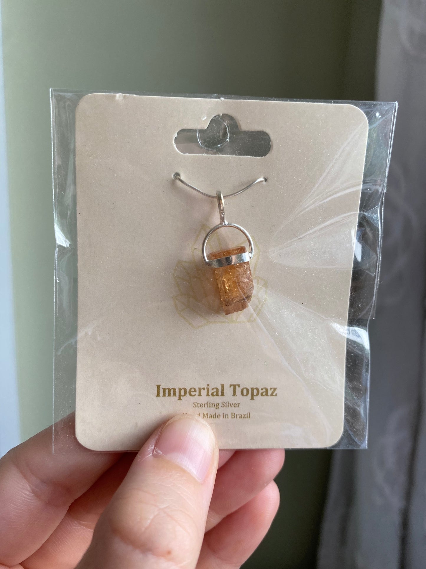 Imperial Topaz Pendant
