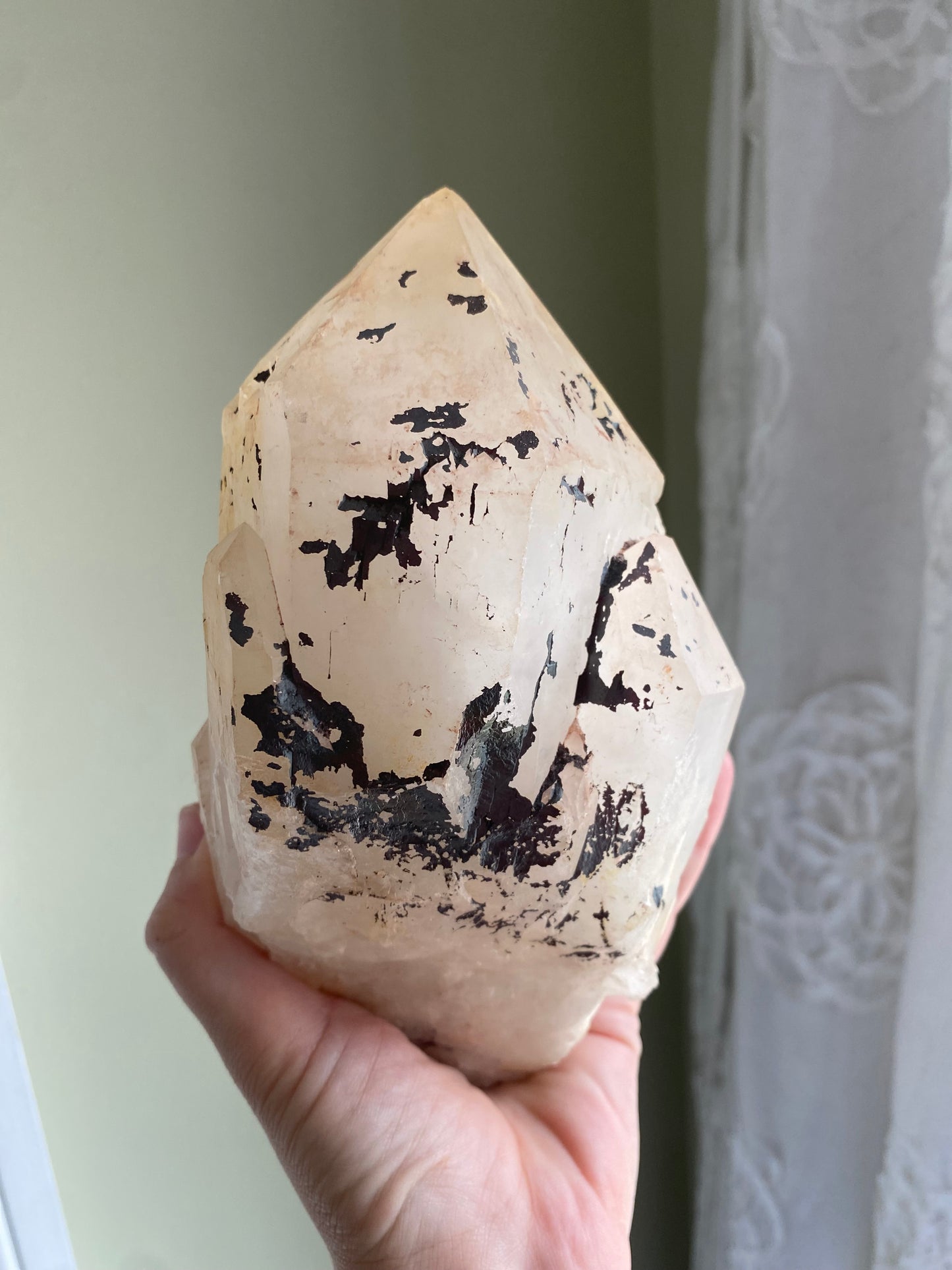 XL Limonite in Quartz