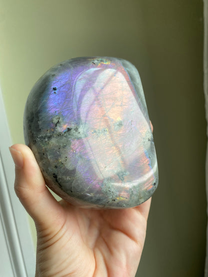 Purple/Pink/Orange Labradorite Freeform
