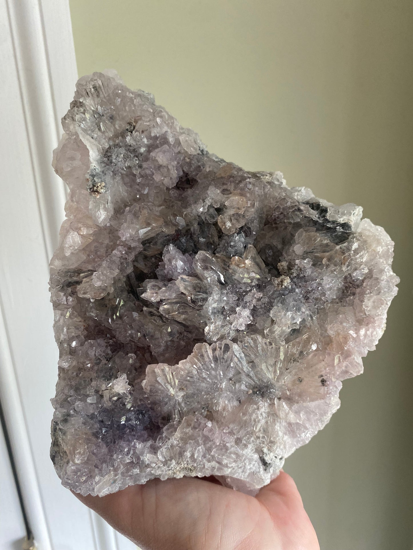 Large Purple and Blue Flowering Amethyst