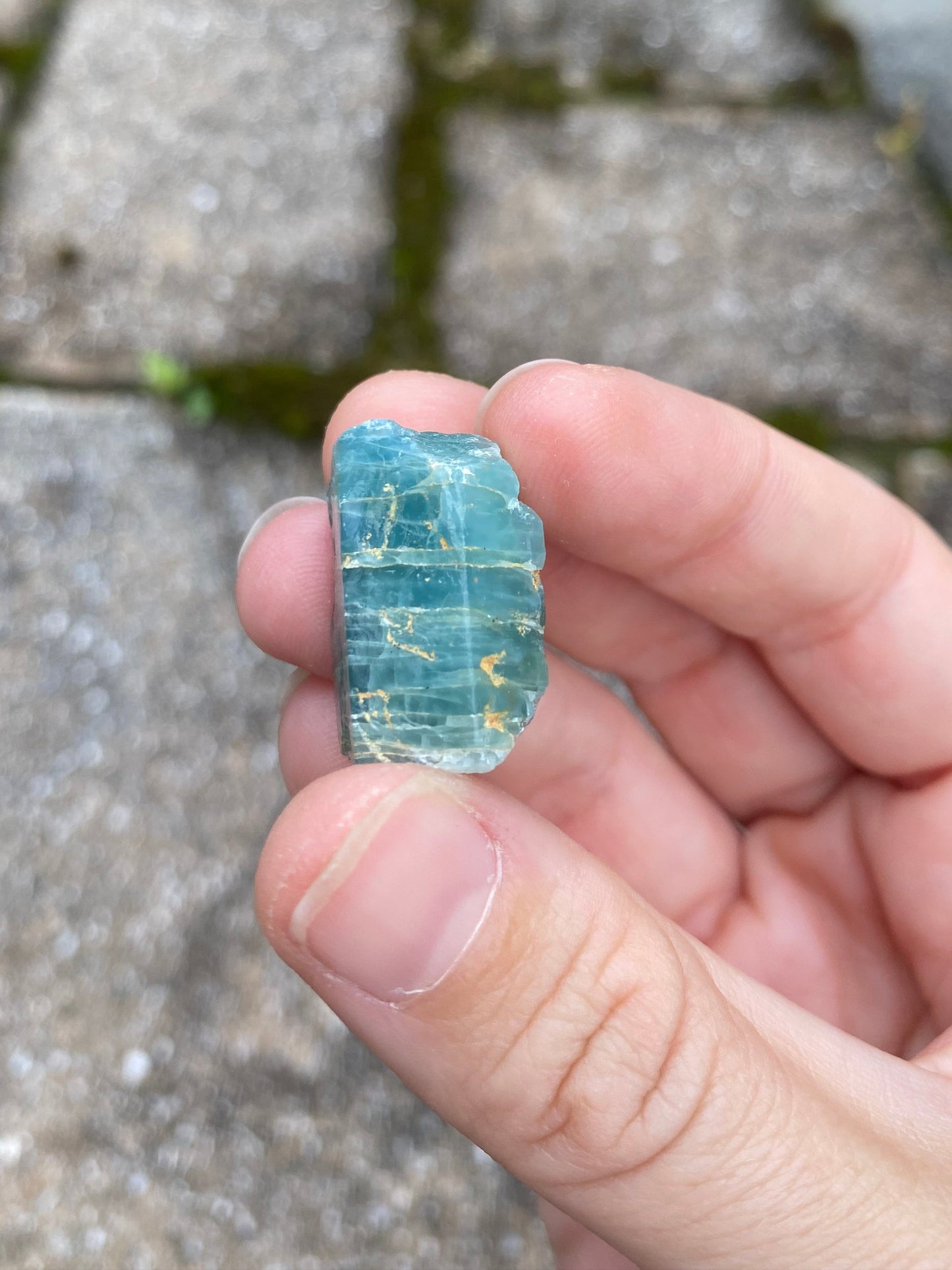 Baikal Apatite (Fluorapatite) - J