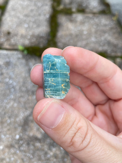 Baikal Apatite (Fluorapatite) - J