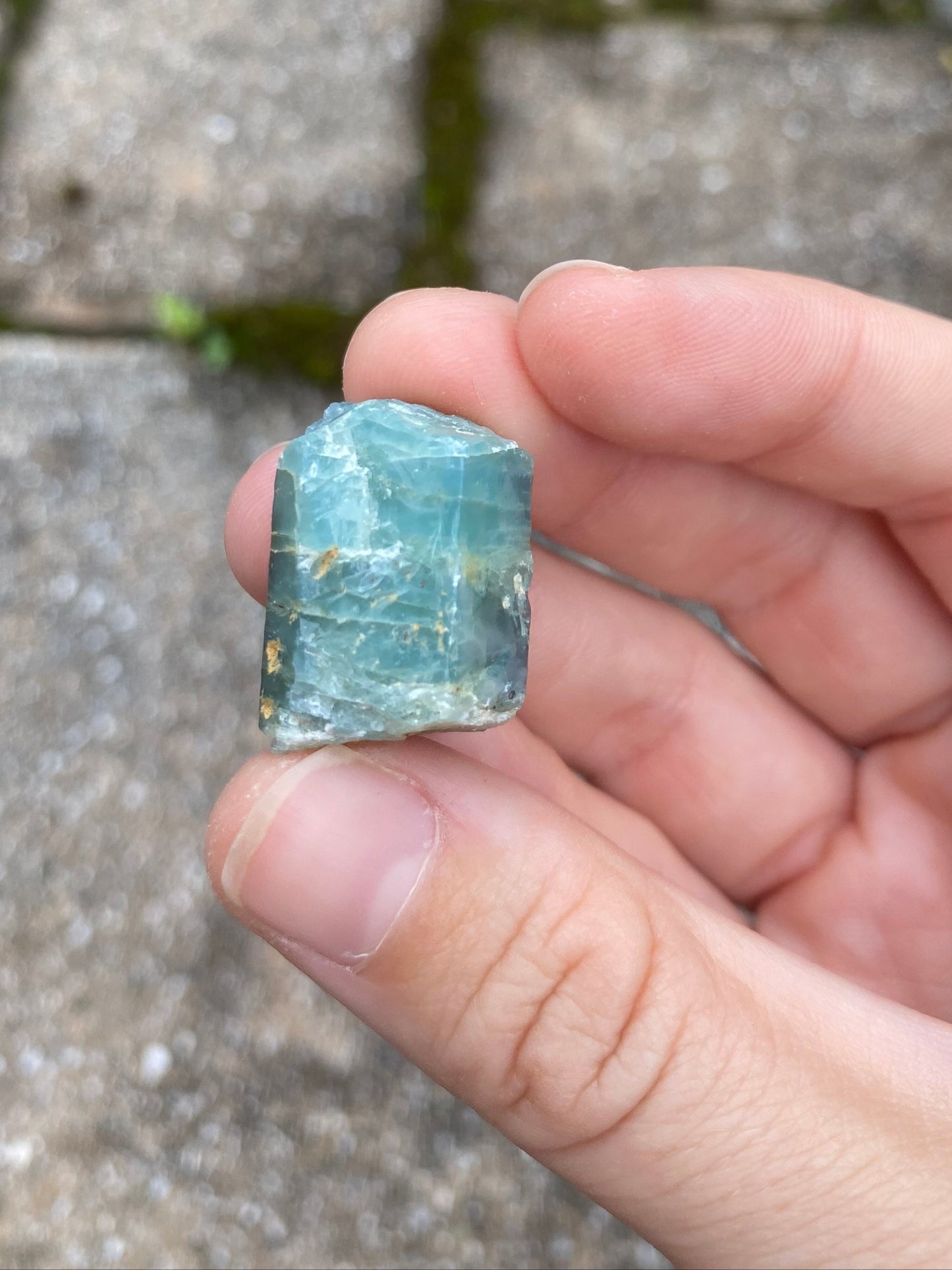 Baikal Apatite (Fluorapatite) - J