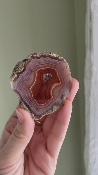 Coyamito Agate w/ Druze